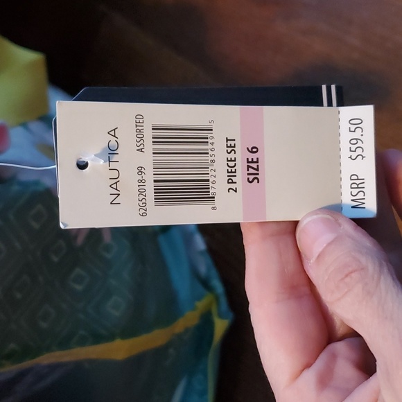 Nautica 2-button pink polo boys size 6 - Picture 5 of 5